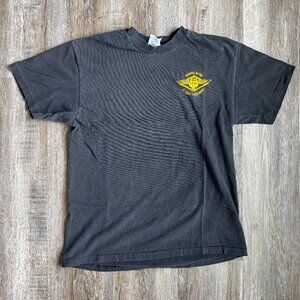 Vintage Marine Band T-Shirt - vintage faded black tee small